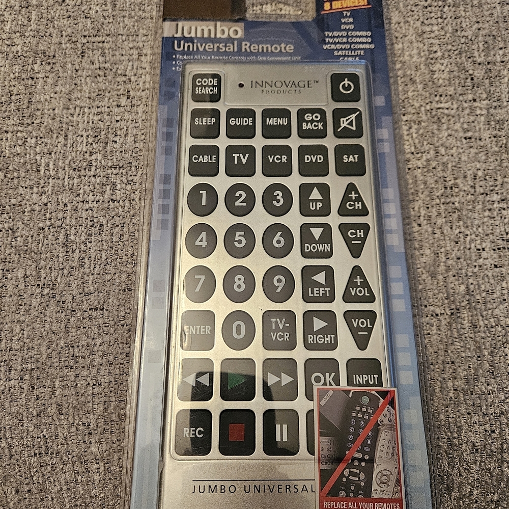 Jumbo Universal Remote - Picture 2 of 5